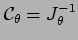 $ {\cal C}_{\theta}= J_{\theta}^{-1}$